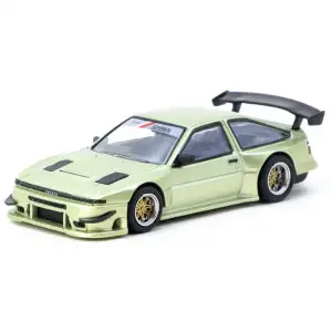 Tarmac Works 1/64 Toyota Sprinter Trueno AE86 Widebody Green - Designed by Jon Sibal - GLOBAL64