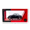 1:18 Volkswagen Bettle Diecast Model Araba Siyah - SR-1812