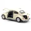 1:18 Volkswagen Bettle Diecast Model Araba Siyah - SR-1812