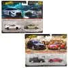 Hot Wheels Premium İki Paket İkili Araçlık Set Mix3 2025 - HBL96 - 979T