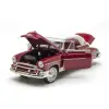 Motor Max 1:18 1950 Chevy Bel Air Diecast Model Araba Kırmızı - 73111