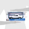 Maisto 1:18 1968 Ford Mustang GT Cobra Jet Diecast Model Araba Beyaz - 31167