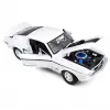 Maisto 1:18 1968 Ford Mustang GT Cobra Jet Diecast Model Araba Beyaz - 31167