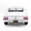 Maisto 1:18 1968 Ford Mustang GT Cobra Jet Diecast Model Araba Beyaz - 31167