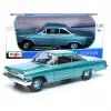 Maisto 1:18 1962 Chevrolet Bel Air Diecast Model Araba Yeşil - 31641