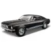 Maisto 1:18 1967 Ford Mustang GTA Fastback Diecast Model Araba Siyah - 31166