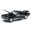 Maisto 1:18 1967 Ford Mustang GTA Fastback Diecast Model Araba Siyah - 31166