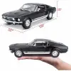 Maisto 1:18 1967 Ford Mustang GTA Fastback Diecast Model Araba Siyah - 31166