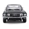 Maisto 1:18 1967 Ford Mustang GTA Fastback Diecast Model Araba Siyah - 31166