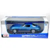 Miasto 1:18 1965 Chevrolet Corvette Diecast Model Araba Mavi - 31640