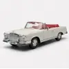 Maisto 1:18 1967 Mercedes-Benz 280 SE Diecast Model Araba - 31811