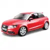 Bburago 1:24 Audi A1 Kırmızı Diecast Model Araba - 18-22127