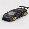 Mini GT 1/64 LB WORKS Lamborghini Aventador Limited Edition Matte Black - MGT01087