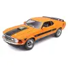 Maisto 1:18 1970 Ford Mustang Mack 1 Diecast Model Araba Turuncu - 31453