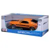 Maisto 1:18 1970 Ford Mustang Mack 1 Diecast Model Araba Turuncu - 31453
