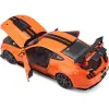 Miasto 1:18 2020 Mustang Shelby GT500 Diecast Model Araba Turuncu - 31388
