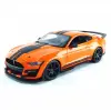 Miasto 1:18 2020 Mustang Shelby GT500 Diecast Model Araba Turuncu - 31388