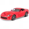 Maisto 1:18 2013 SRT Viper GTS Diecast Model Araba Kırmızı - 31128