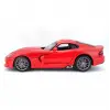 Maisto 1:18 2013 SRT Viper GTS Diecast Model Araba Kırmızı - 31128