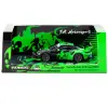 Tarmac Works 1/64 Porsche 911 GT3 Cup (992) Fire Monkey Motorsport - Tarmac Works X iXO Models HOBBY64 T64-093-FMM