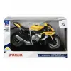 New-Ray 1:12 Yamaha YZF-R1 Diecast Model Motosiklet Sarı - 57803A