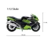 New-ray 1:12 Kawasaki ZX14 2011 Diecast Model Motosiklet - 57433B