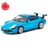 Tarmac Works 1/64 Porsche 911 GT3 (type 996) Light Blue - Tarmac Works X iXO Models GLOBAL64 T64G-069-BL
