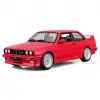 Bburago 1:24 1988 BMW 3 Series M3 - Kırmızı