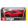 Bburago 1:24 2017 Nissan GT-R Diecast Model Araba Kırmızı - 21082