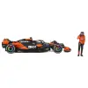 Bburago 1:24 Mc Laren MCL38 Miami Grand Prix 2024 Oscar Piastri Sürücülü - 28040