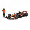 Bburago 1:24 Mc Laren MCL38 Miami Grand Prix 2024 Lando Norris Sürücülü - 28040