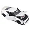 Bburago 1:24 2017 Nissan GT-R Diecast Model Araba Beyaz - 21082