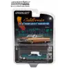 Greenlight 1/64 California Lowriders Series 1 - 1973 Cadillac Sedan deVille - Teal with White Roof Solid Pack 63010-F