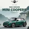 HBM 1:24 Mini Cooper Diecast Model Araba Yeşil - H2761