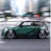 HBM 1:24 Mini Cooper Diecast Model Araba Yeşil - H2761