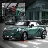 HBM 1:24 Mini Cooper Diecast Model Araba Yeşil - H2761