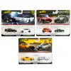 Hot Wheels Premium İkili Paket Üç Araçlık Set - HBL96