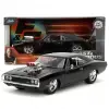 Jada 1:24 Fast&Furious 1970 Dodge Charger Diecast Model Araba Siyah - 35421