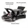 Jada 1:24 Fast&Furious 1970 Dodge Charger Diecast Model Araba Siyah - 35421