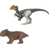 Jurassic World Kaos Teori Tehlikeli Dinazor Paketi - Guanlong vs Lystrosaurus - HLN49 - HKT55