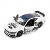 Kinsmart 1/38 1967 Ford Mustang Dark Horse - KT5455WF