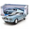 Maisto 1:18 1968 Ford Mustang GT Cobra Jet Diecast Model Araba Mavi - 31167