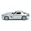 Maisto 1:18 Mercedes-Benz SLS AMG - Gri Die-cast Model Araba - 31389