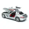 Maisto 1:18 Mercedes-Benz SLS AMG - Gri Die-cast Model Araba - 31389