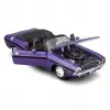 Maisto 1:24 1970 Dodge Challenger R/T Convertible Mor Metal Model Araba- 31264