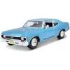 Maisto 1:24 Chevrolet Nova SS Diecast Model Araba Mavi - 31262