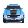 Maisto 1:18 1970 Ford Mustang Mack 1 Diecast Model Araba Mavi - 31453
