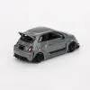 Mini GT 1/64 Abarth 595 LB-WORKS x Abas Works Grey - MGT00995