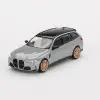 Mini GT 1/64 BMW M3 Competition Touring Brooklyn Grey - MGT00864