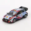 Mini GT 1/64 Hyundai i20 N Rally1 Hybrid 2024 Rallye Monte-Carlo Winner MGT00871-BL